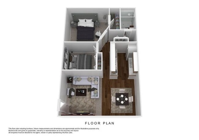 Floorplan - Oak Run Apartments