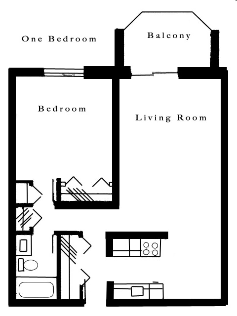 1BR/1BA - Dale Terrace