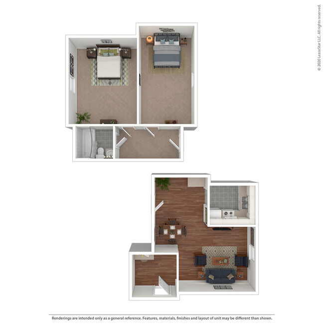 Floorplan - Carver Ridge Townhomes