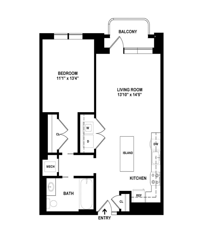 Floorplan - The Woodley
