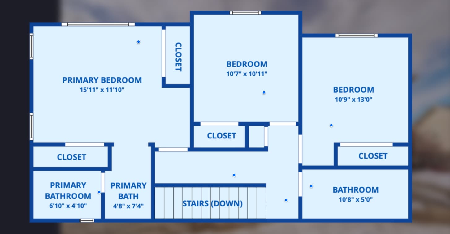 Floor 2 Layout - 13043 Grant Cir E