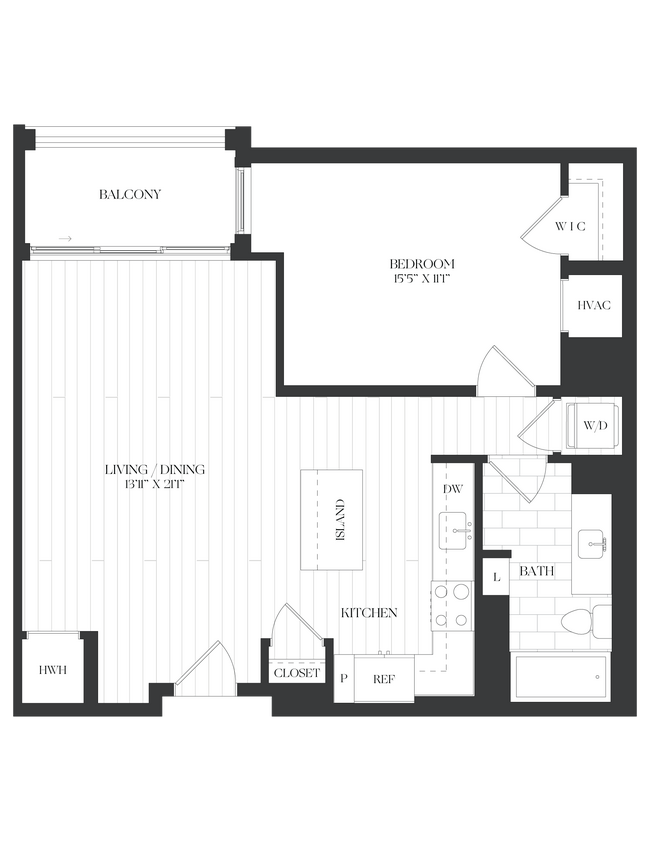 Floorplan - The Barrett at Chevy Chase Lake