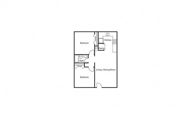 Floorplan - Ashford Bayside Apartment Homes