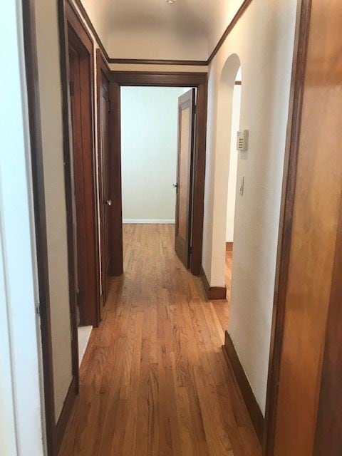 hallway to bedrooms - 2953 Moss St