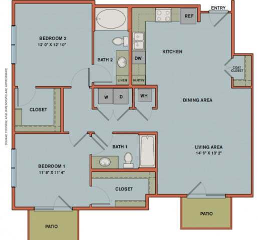 Floorplan - The Can Plant Residences at Pearl