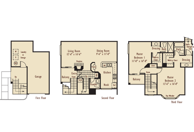 Floorplan - Aliso Creek Apartments