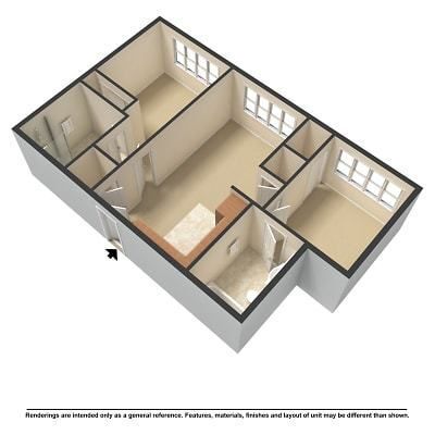 Floorplan - 105 Friendly Apartments