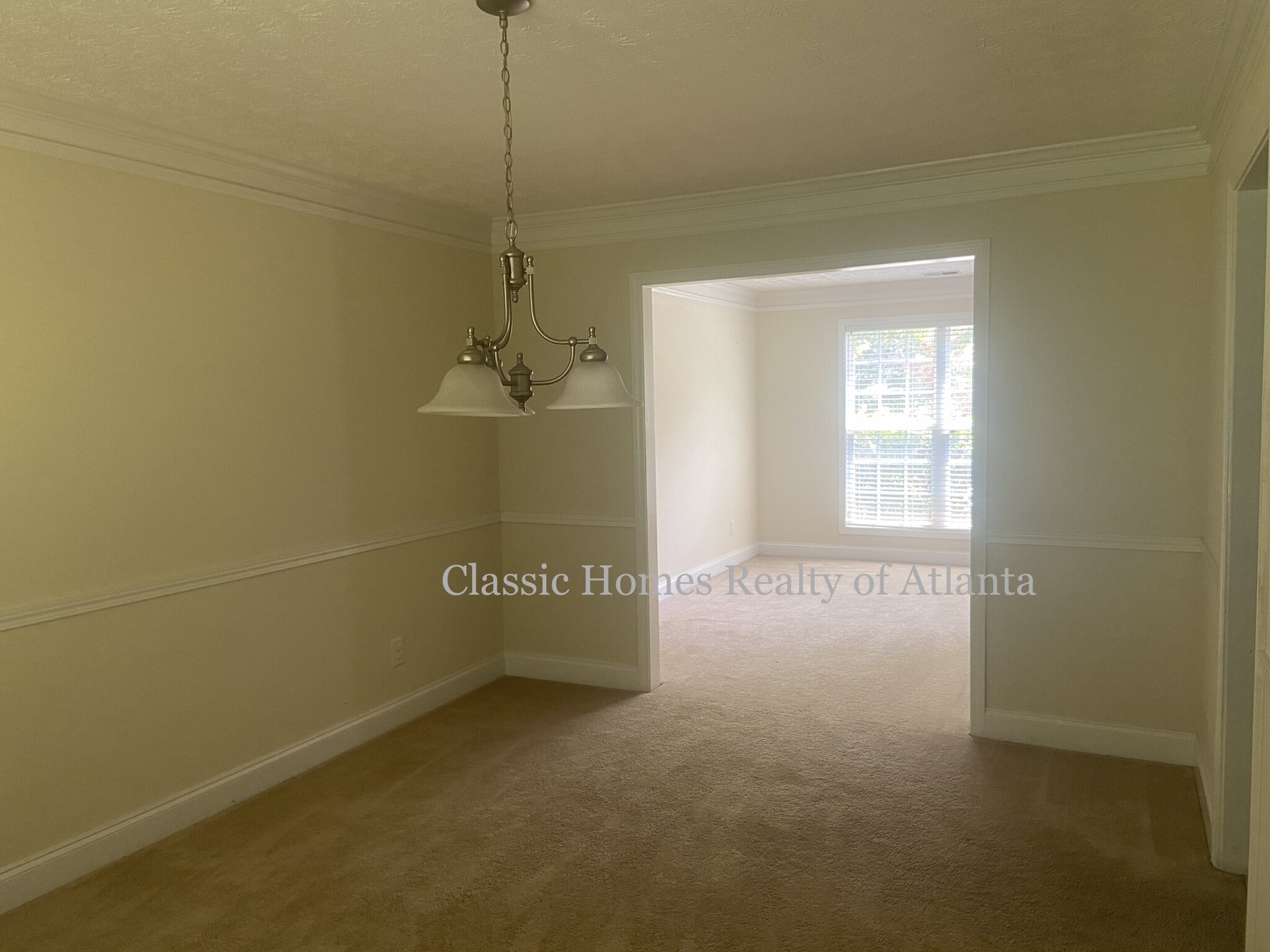 Dining Room to sitting room - 3080 Westheimer Rd