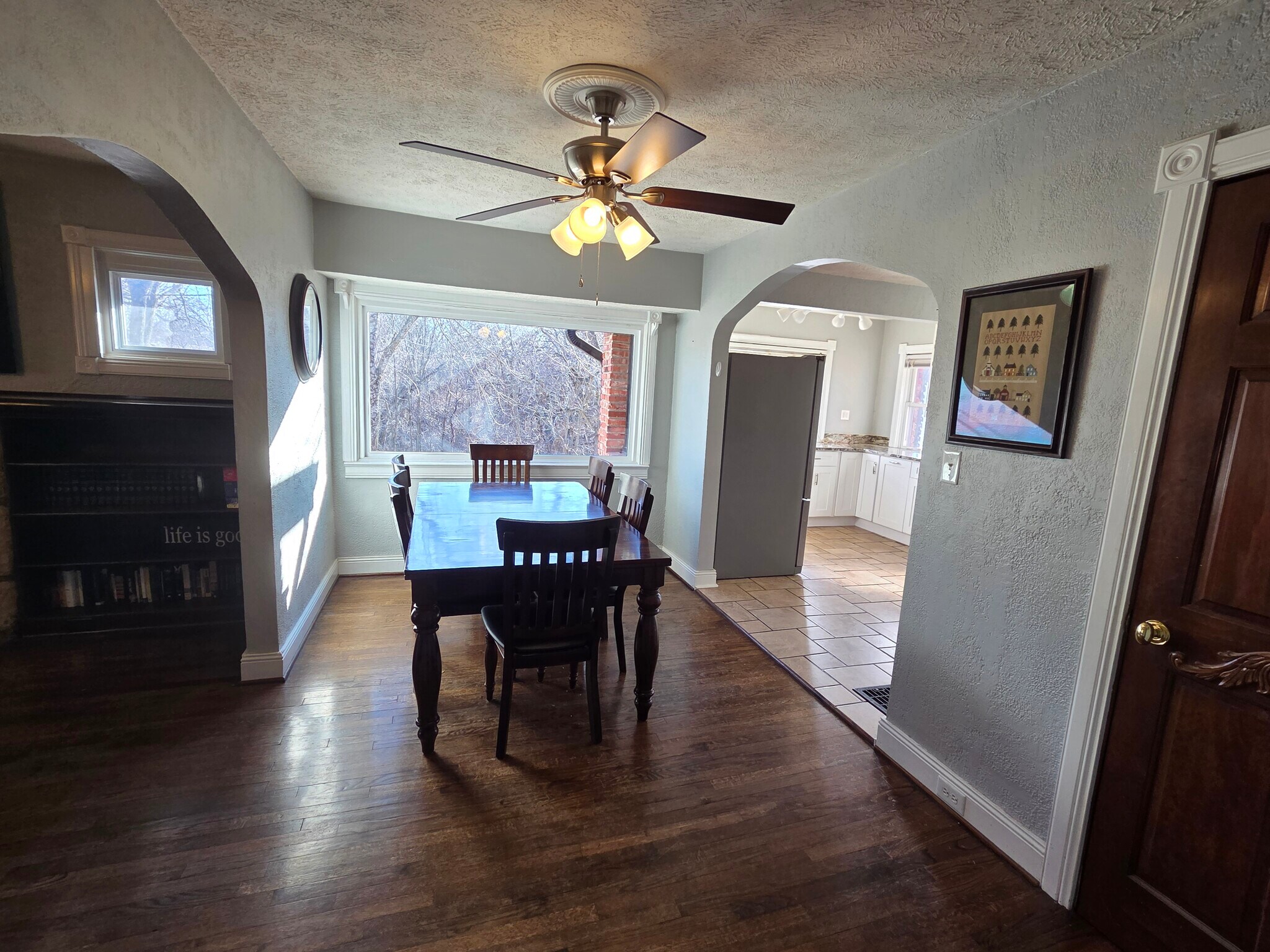Dining room overlooking picture window - 316 S 82nd St