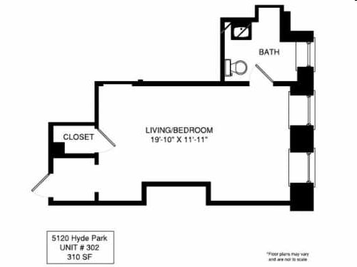 Studio - 5120 S. Hyde Park Boulevard