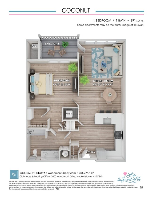 Floorplan - Woodmont Liberty