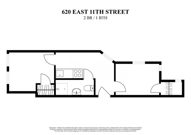 Floorplan - 620 East 11th Street