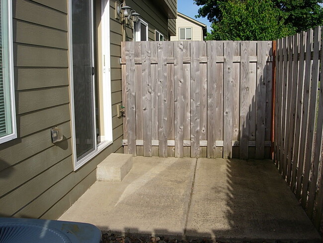 Back patio- left side - 528 Fenton Ave