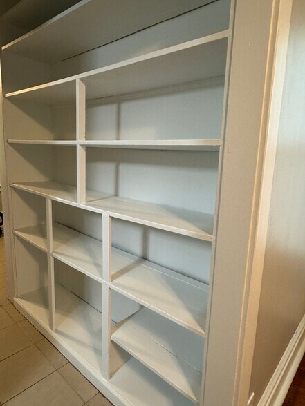 pantry shelving - 617 Delles Rd