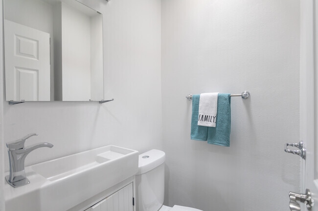 3BR,2BA-1100SF- Bathroom - Lemp Apartments