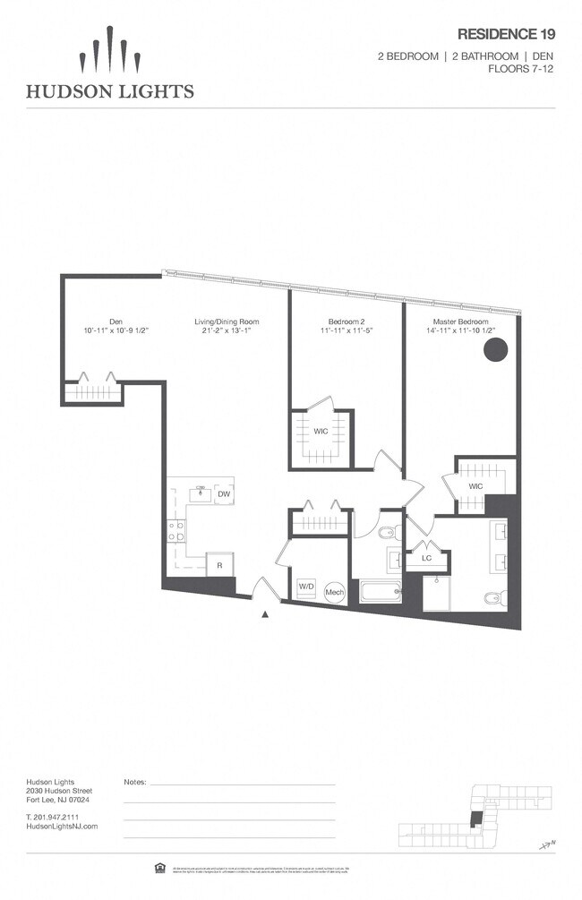 Floorplan - Hudson Lights
