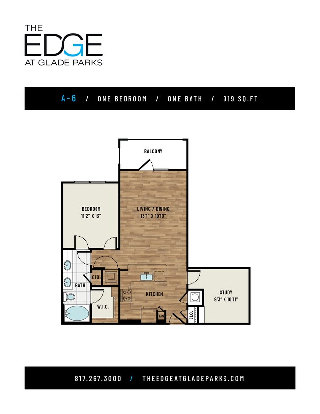 Floorplan - The Edge at Glade Parks