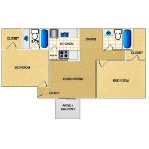 2bd x 2ba - Walnut Creek