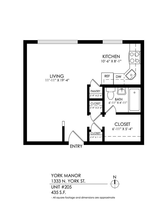 Floorplan - York Manor