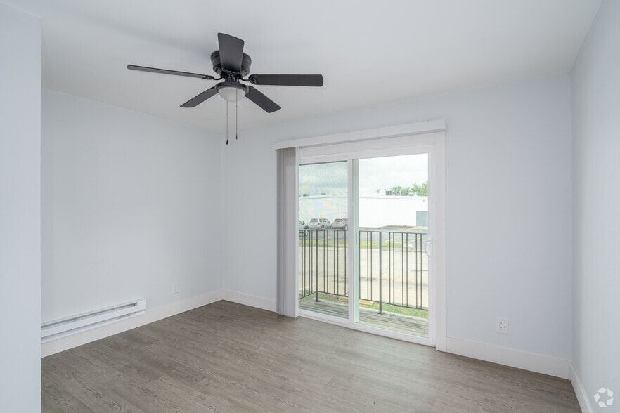 3BR, 1BA - 1,100SF - Primary Bedroom - Riverside Apartments- Upcoming Open Houses!