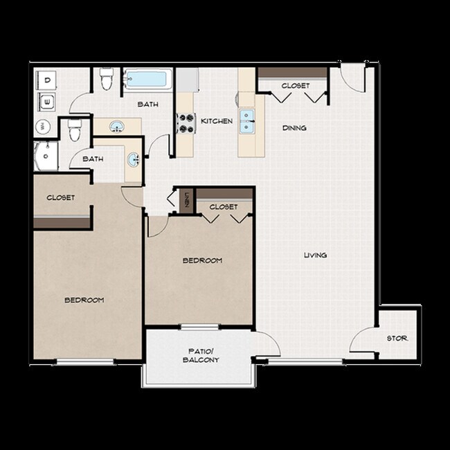 Floorplan - Ascent at South Hill