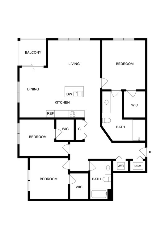 Floorplan - Harper Place at Bees Ferry