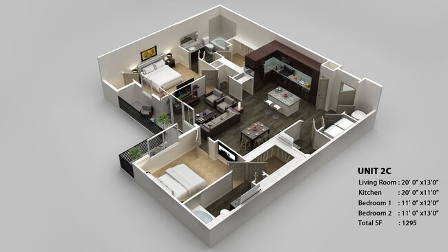 Floorplan - Infinity on Yorktown