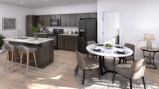 Open Concept Kitchen - Alvera at The Meadows