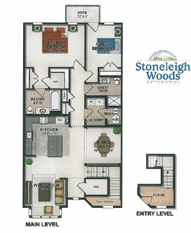 2BR/2BA - Stoneleigh Woods at Carmel