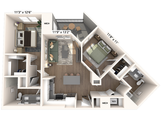 Floorplan - Avalon W Squared