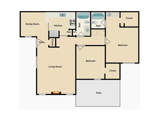 Floorplan - Riverwalk TX