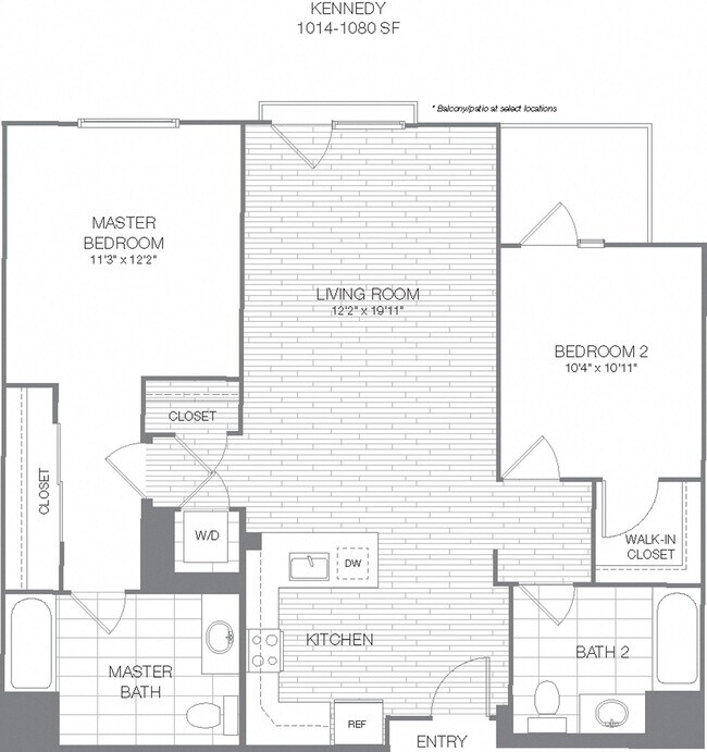 Floorplan - Venue Apartments