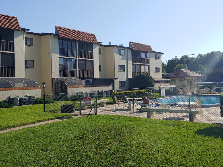 Outside Pool Area View - 2440 Winding Creek Blvd