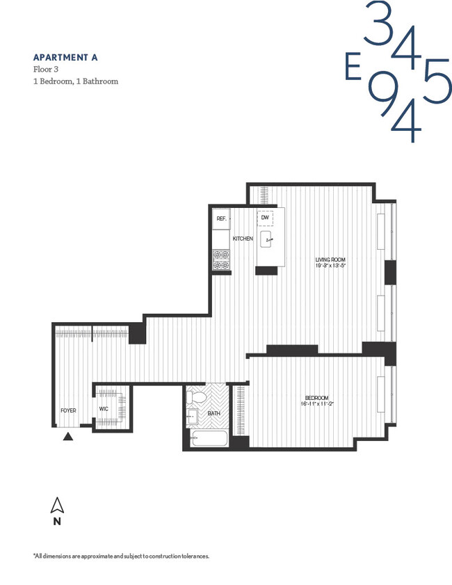 Floorplan - 345 East 94th Street