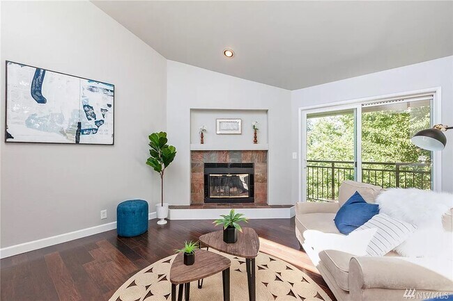 Fireplace - 9800 Roosevelt Way NE