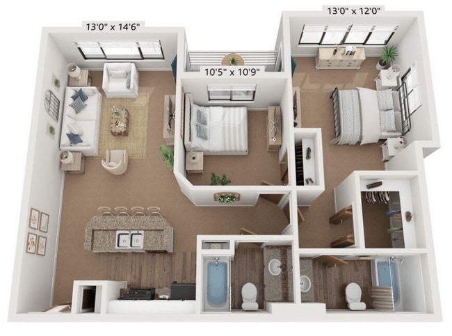 Floorplan - The View on 26th