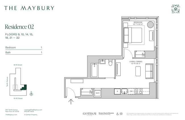 Floorplan - The Maybury