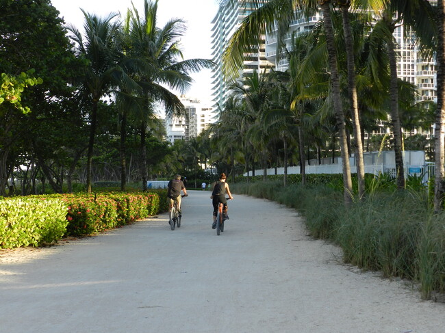 Bike path - 10230 Collins Ave