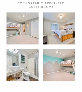 Guest Rooms and Bathroom - 1397 N River Rock Dr