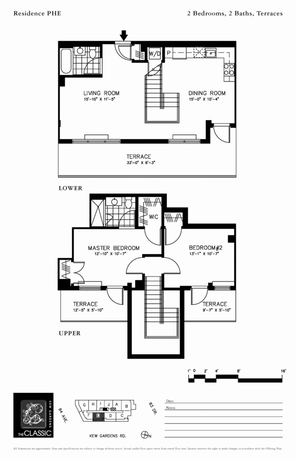 2BR/2BA - Classic at Kew Gardens