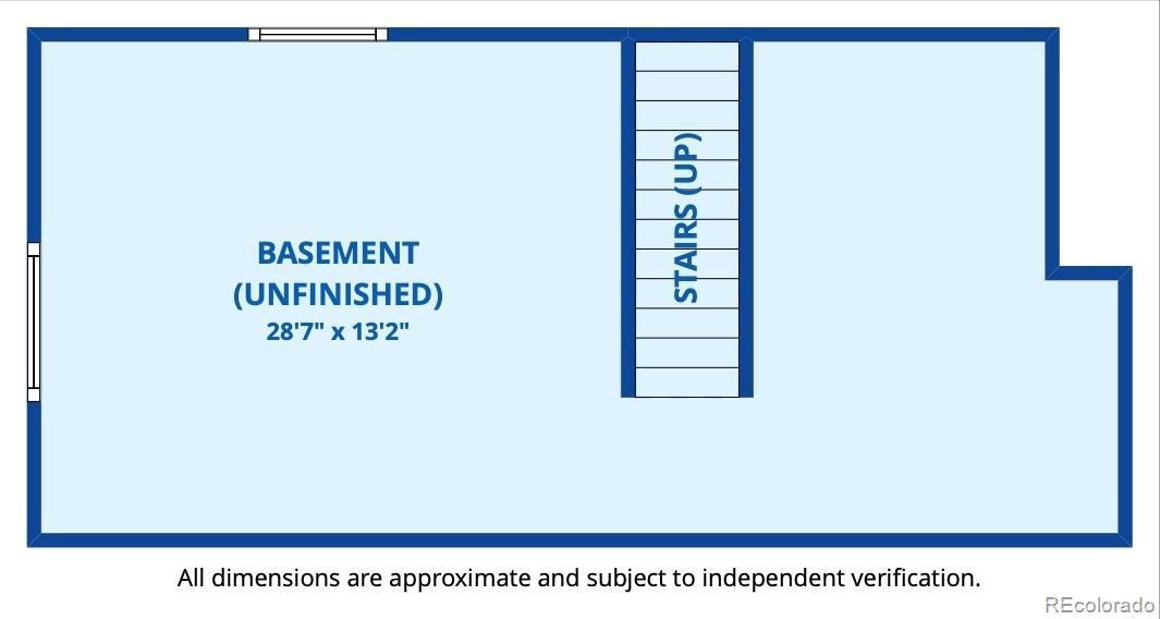 Floor Plan - Basement - 4741 E 130th Ave