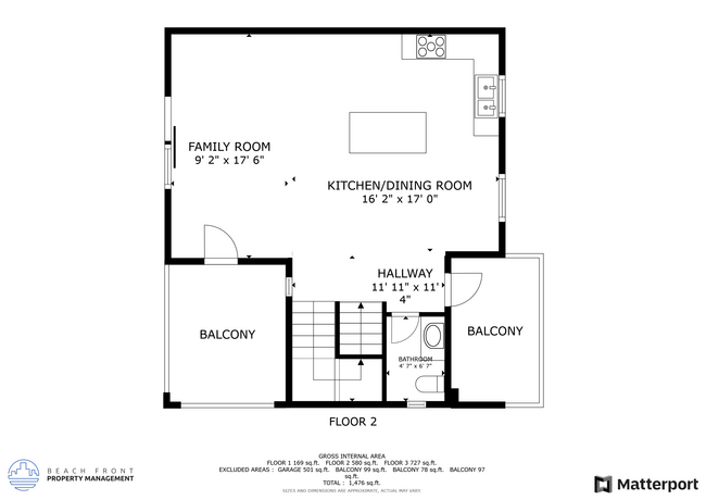 Floorplan - 3222 W. 139th St.