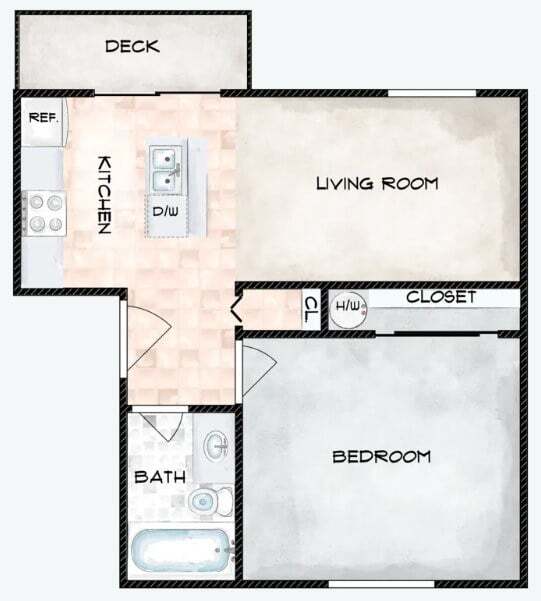 Floorplan - Southwood Apartments