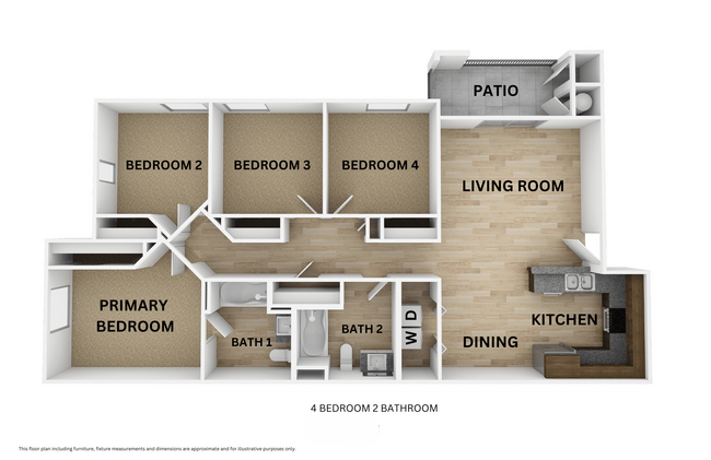 Floorplan - Avalon Family Apartments