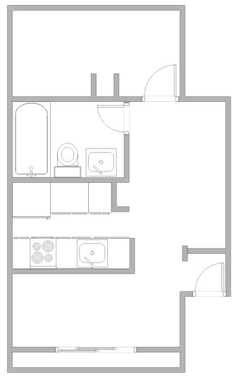 Floorplan - Maple Court Apartments