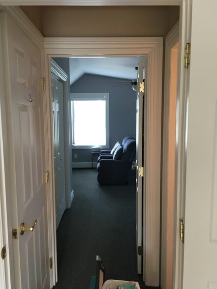 looking from bedroom to LR - 323 Edelweiss Rd