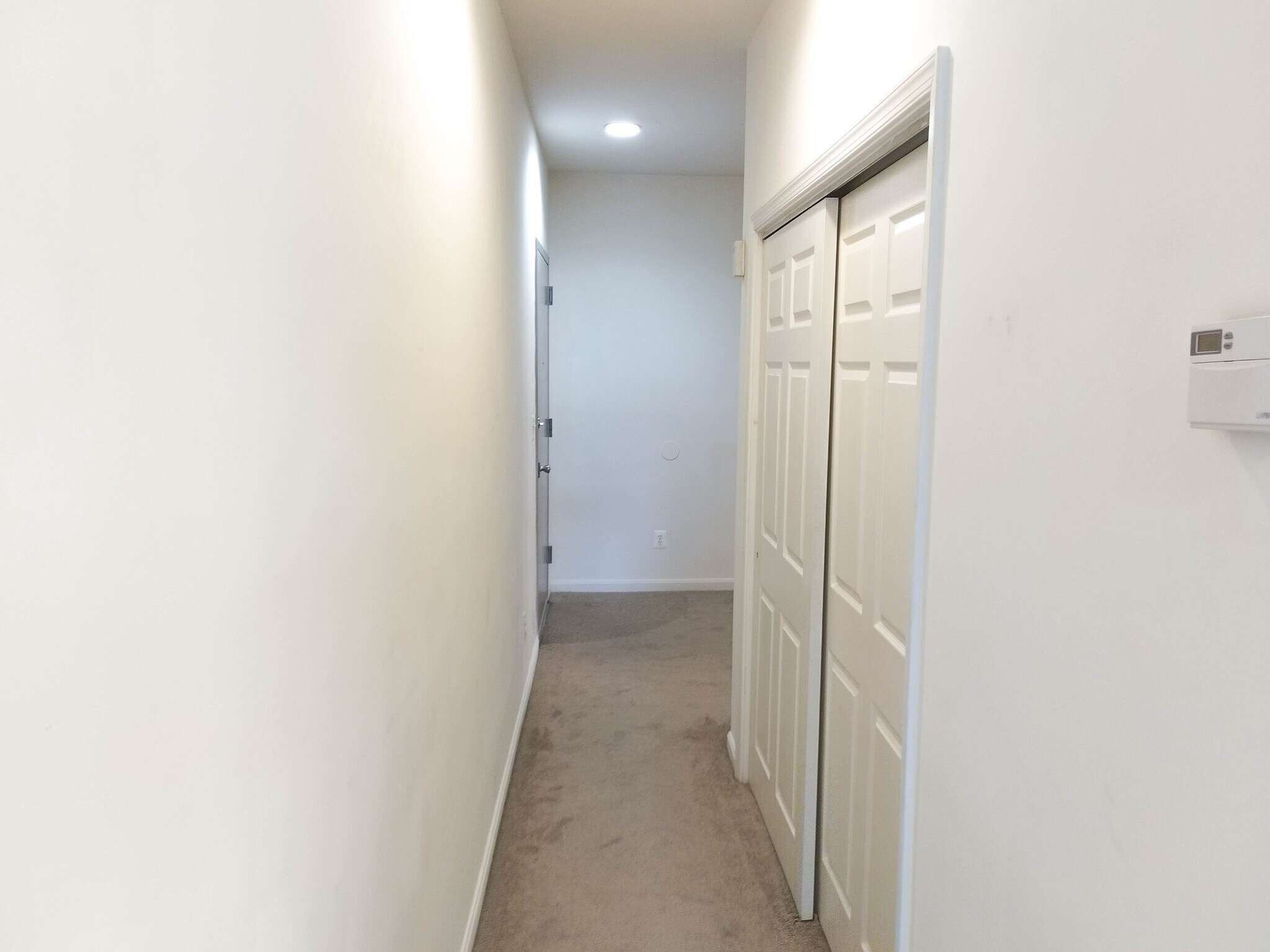 Hallway w/ Large Coat Closet - 514 Saint Paul St