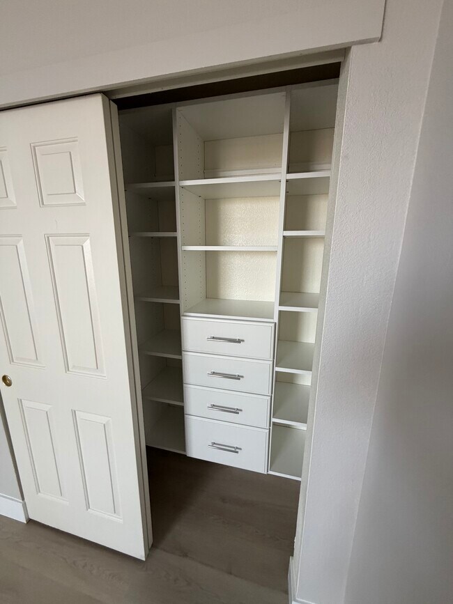 newly added built out closet in second bedroom - 231 W Horizon Ridge Pky
