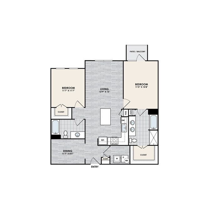 Floorplan - ZZZVantage at Spring Creek