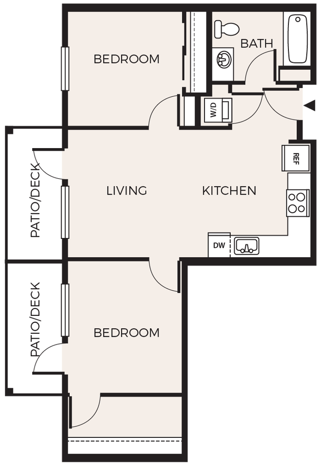 Floorplan - Reserve at Lynnwood 55+ Affordable Living